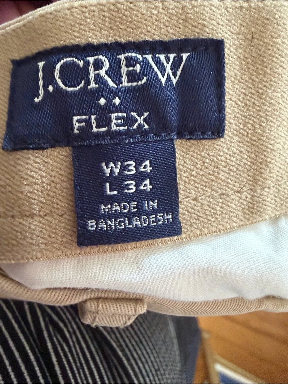 J. Crew Slim Fit Khaki Chinos - Beige